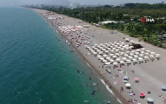 Bayram tatili sahillere yansıdı, yoğunluk ikiye katlandı