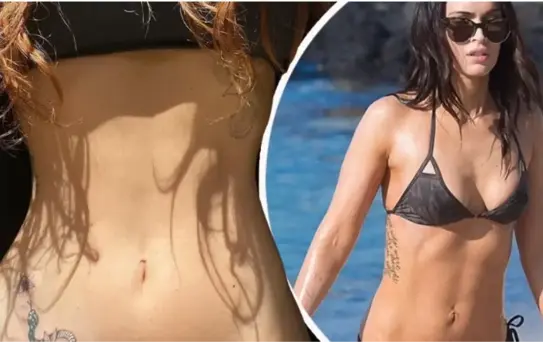 Megan Fox, eski kocası için yaptırdığı dövmeyi başak bir dövme ile kapattı