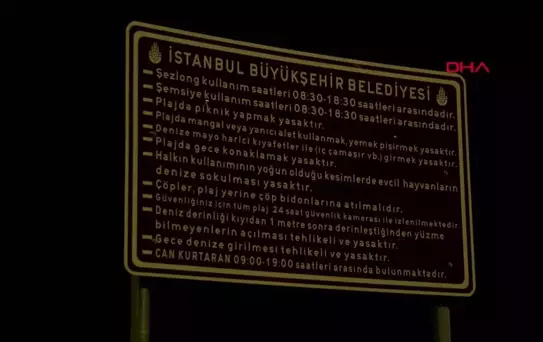 İstanbul'da Sıcak Hava Nedeniyle Vatandaşlar Sahillere Akın Etti