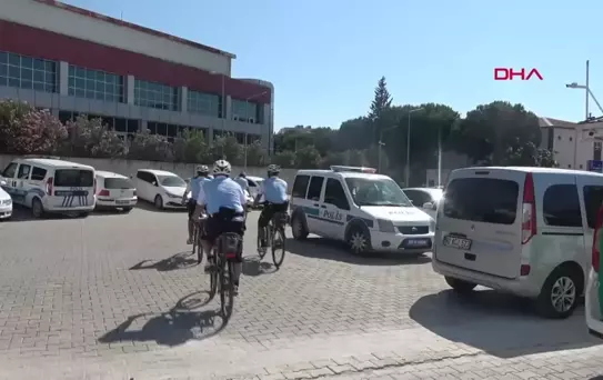 Osmaniye'de Bisikletli Polis Timi Göreve Başladı