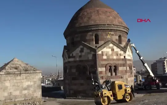 TARİHİ YAPILARDA DEPREMLERİN İZİNİ SÜRÜYORLAR - YENİDEN