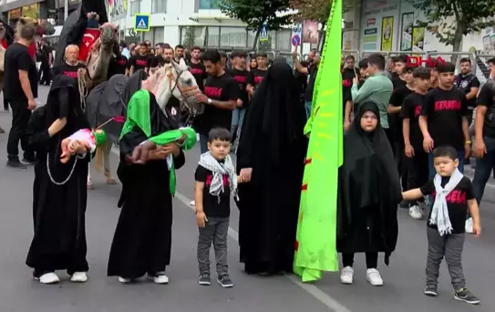 Küçükçekmece'de Evrensel Aşura Matem Merasimi düzenlendi