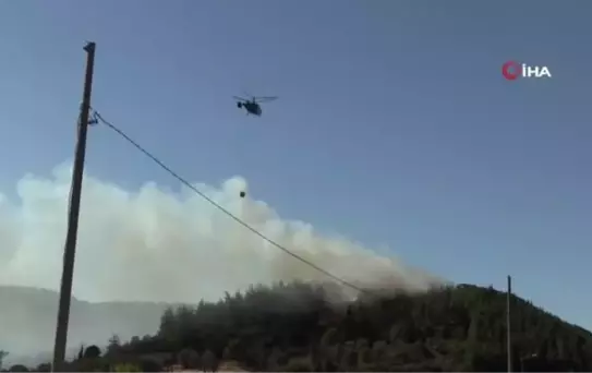 Çanakkale'deki orman yangını kontrol altına alındı