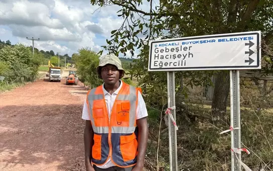 Togo'lu öğrenci Türkiye'de staj yapıyor