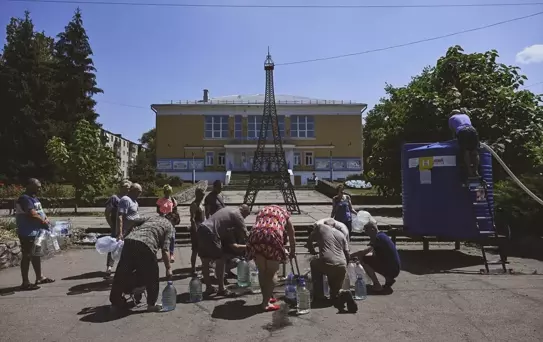 Ukrayna'nın Marganets Kenti Su Sıkıntısıyla Karşı Karşıya