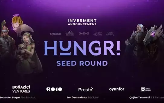 Hungri Games, 1,9 Milyon Dolarlık Yatırım İle Seed Yatırım Turunu Tamamladı