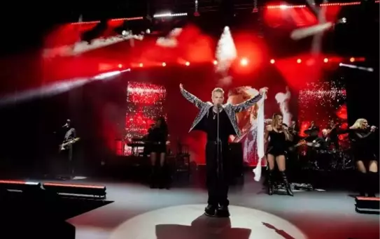 Robbie Williams Bodrum'da Sahne Aldı