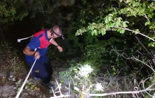 Sinop'ta Mahsur Kalan Kişi İtfaiye Ekipleri Tarafından Kurtarıldı
