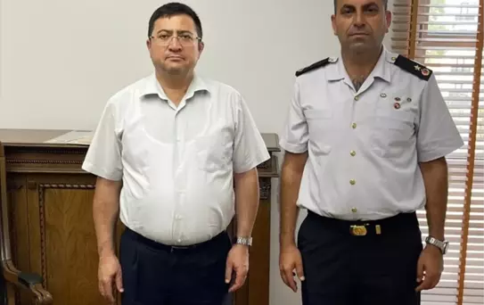 Alaçam İlçe Jandarma Komutanı Yaşar Görmez Binbaşı Oldu