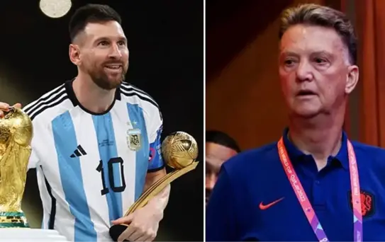 Louis van Gaal'den aylar sonra gelen itiraf: Kupa Messi için planlanmıştı