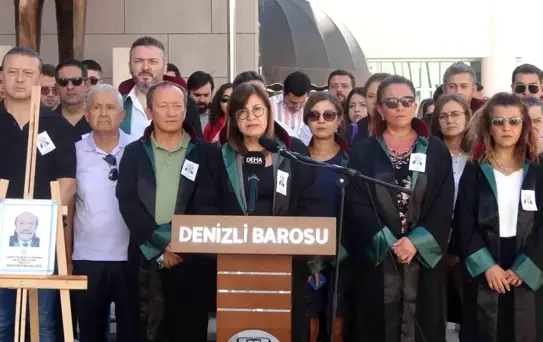 Denizli Barosu, Bodrum'da öldürülen avukat ve emekli müdür için açıklama yaptı