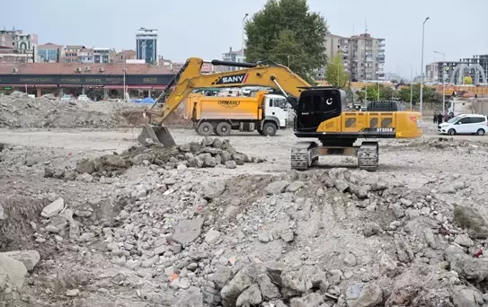 Malatya Merkez Çarşısı Ticaret Hanelerinin İnşaatına Başlandı