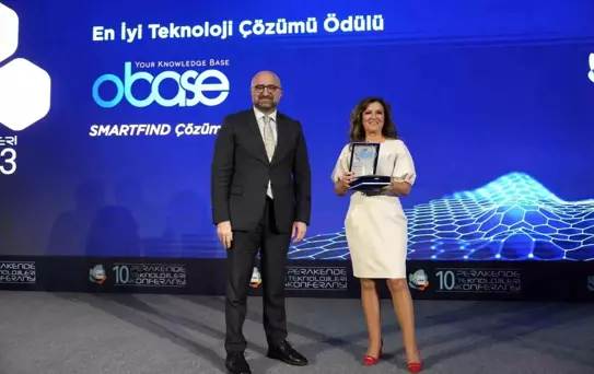 OBASE, Perakende Teknolojileri Ödülleri'nde En İyi Teknoloji Çözümü ödülünü kazandı
