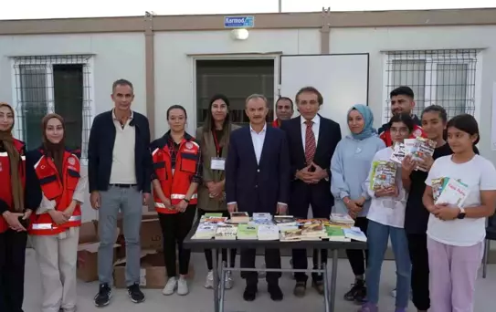 Adıyaman Belediye Başkanı Süleyman Kılınç, Kitap Bağış Kampanyası Kapsamında Öğrencilerle Buluştu