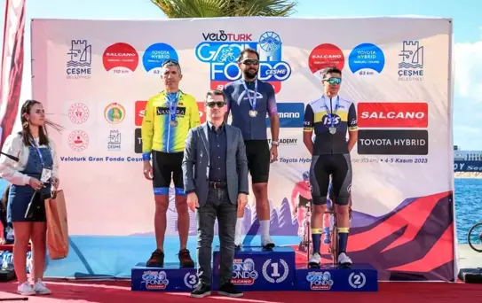 Veloturk Gran Fondo Çeşme by Salcano 2023'te nefes kesen parkurun birincileri belli oldu
