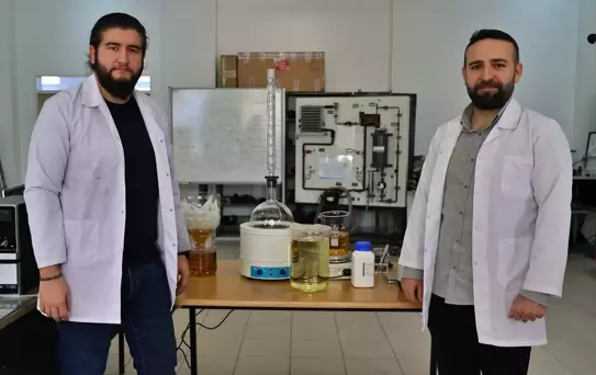 OMÜ'de Atık Yağlardan Biyodizel Üretimi