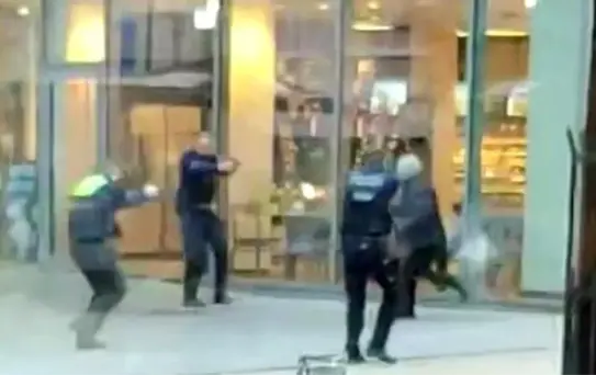 Almanya'da Polis Saldırısı: Saldırgan ve Bir Kişi Yaralandı
