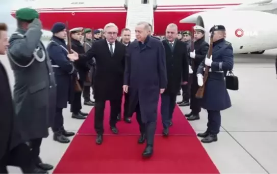 Cumhurbaşkanı Erdoğan, Almanya'ya gitti