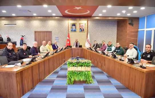Diyarbakır'da yağışlara karşı önlemler gözden geçirildi