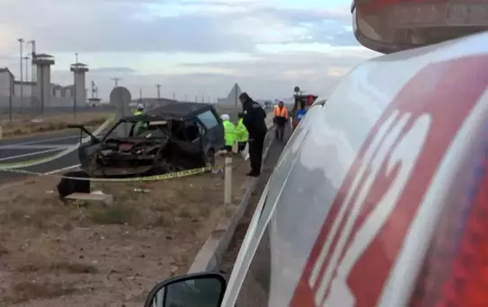 Aksaray'da Otomobil Kazası: 1 Ölü, 1 Yaralı