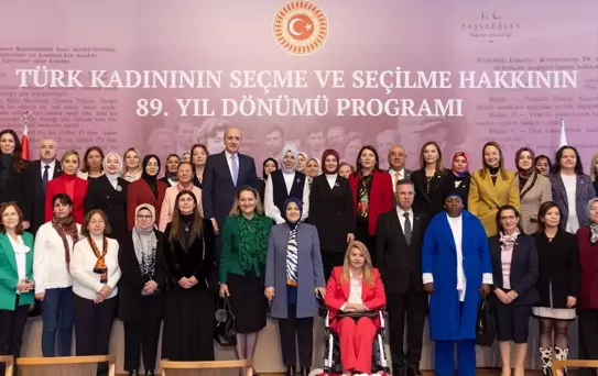 TBMM Başkanı Kurtulmuş, Türk Kadınının Seçme ve Seçilme Hakkının 89. Yıl Dönümü Programı'nda konuştu Açıklaması