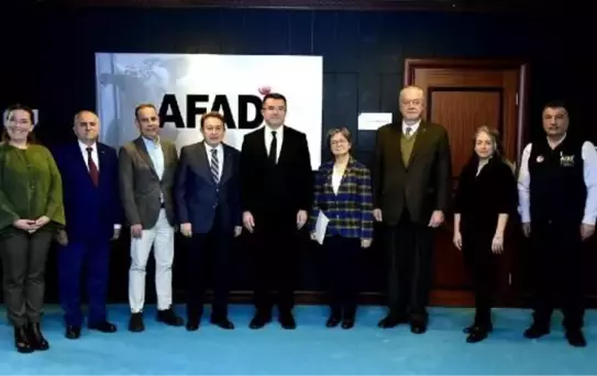 AFETTEK Heyeti AFAD Başkanlığı'nı ziyaret etti