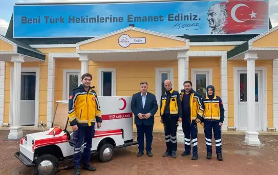 Kınık Belediye Başkanı 112 Acil Sağlık ekiplerini misafir etti