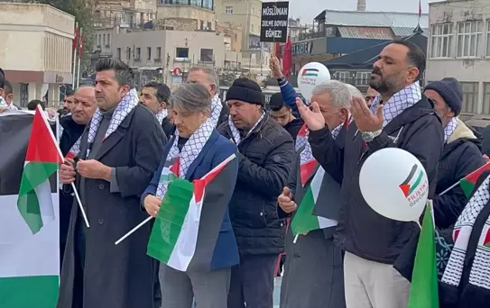 Diyarbakır, Mardin, Batman ve Elazığ'da İsrail'in Gazze'deki saldırıları protesto edildi