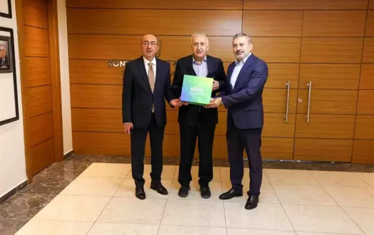 Konya'da DOSD Meram'a destek ziyareti