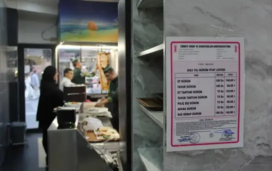 Kayseri'deki İşletmeler Fiyat Listesi Asma Zorunluluğuna Hazır