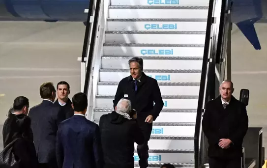ABD Dışişleri Bakanı Antony Blinken'a İstanbul'da soğuk karşılama