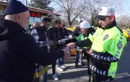 Polis ekiplerinden sürücülere kurallara uyum uyarısı