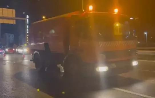 Maltepe'de motosiklet kazası: Sürücü ağır yaralandı