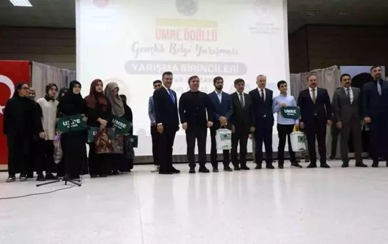 Erzincan'da Gençlik Bilgi Yarışması Ödül Töreni Gerçekleşti