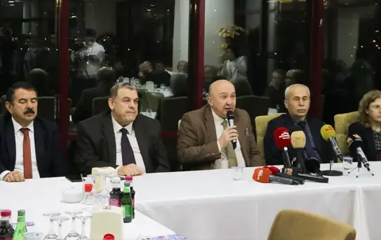 KSÜ Rektörü Prof. Dr. Alptekin Yasım, gazetecilerle bir araya geldi