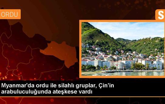 Myanmar Ordusu ve Silahlı Gruplar Arasında Ateşkes Anlaşması