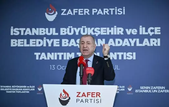 Zafer Partisi İstanbul ve 17 ilçedeki belediye başkan adaylarını tanıttı