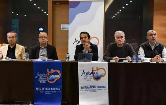 Antalya Ticaret Borsası Müşterek Komite Toplantısı Gerçekleşti