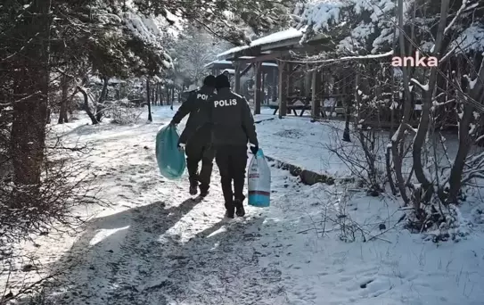 Yozgat Emniyet Müdürlüğü, Sokak ve Yaban Hayvanlarına Yiyecek Bıraktı
