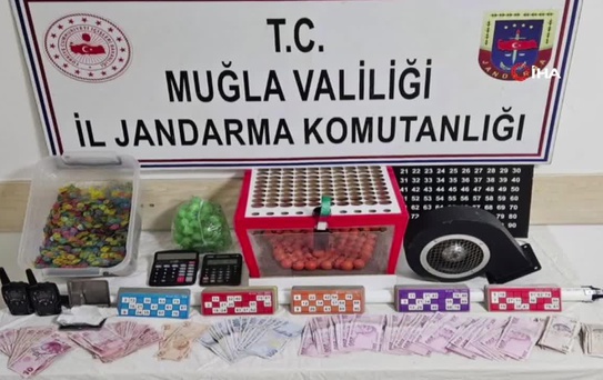 Fethiye'de İnşaat Müteahhitleri Derneğine kumar operasyonu