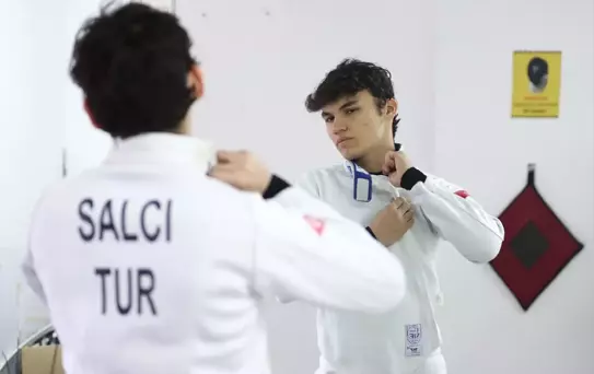 Antalyalı Sporcu Nurettin Can Salcı, Modern Pentatlonda Başarı İçin Çalışıyor