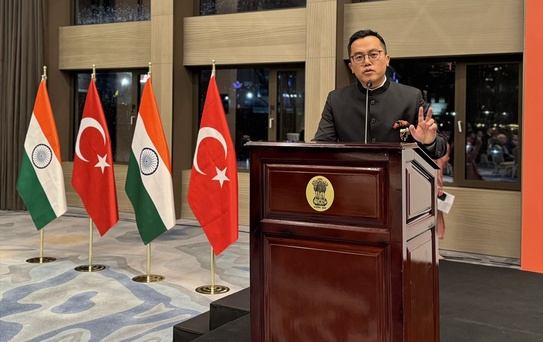 Hindistan'ın 75. Cumhuriyet Bayramı İstanbul'da kutlandı