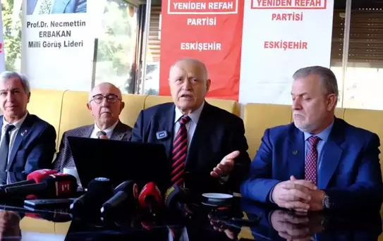 Yeniden Refah Partisi Eskişehir Büyükşehir Belediye Başkanı Adayları Tanıtıldı