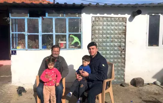 Aydın'da jandarma ekipleri Gazi Mevlüt Uysal ile buluştu