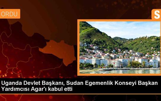 Uganda Devlet Başkanı, Sudan Egemenlik Konseyi Başkan Yardımcısını Kabul Etti