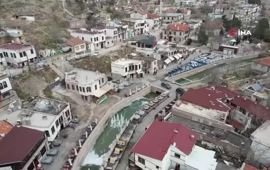 5 bin yıllık tarihi Sille'de son yılların en karsız kışı geçiyor