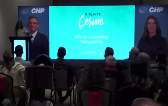 CHP Çeşme Belediye Başkan Adayı Lal Denizli Proje Tanıtımı Yaptı