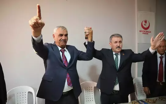 BBP Genel Başkanı Mustafa Destici, Hatay'da depremzedelere desteklerini açıkladı