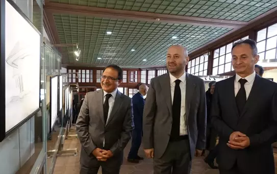 Ferruh Sünger'in 'Taşlardaki Nakışlarla İstanbul' Sergisi İTO Yeni Camii Hünkar Kasrı'nda Açıldı