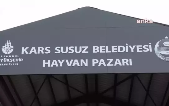 İstanbul Büyükşehir Belediyesi Tarafından Susuz'a Yapılan Hayvan Pazarının Açılışı Yapıldı
